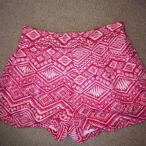 Tribal print shorts